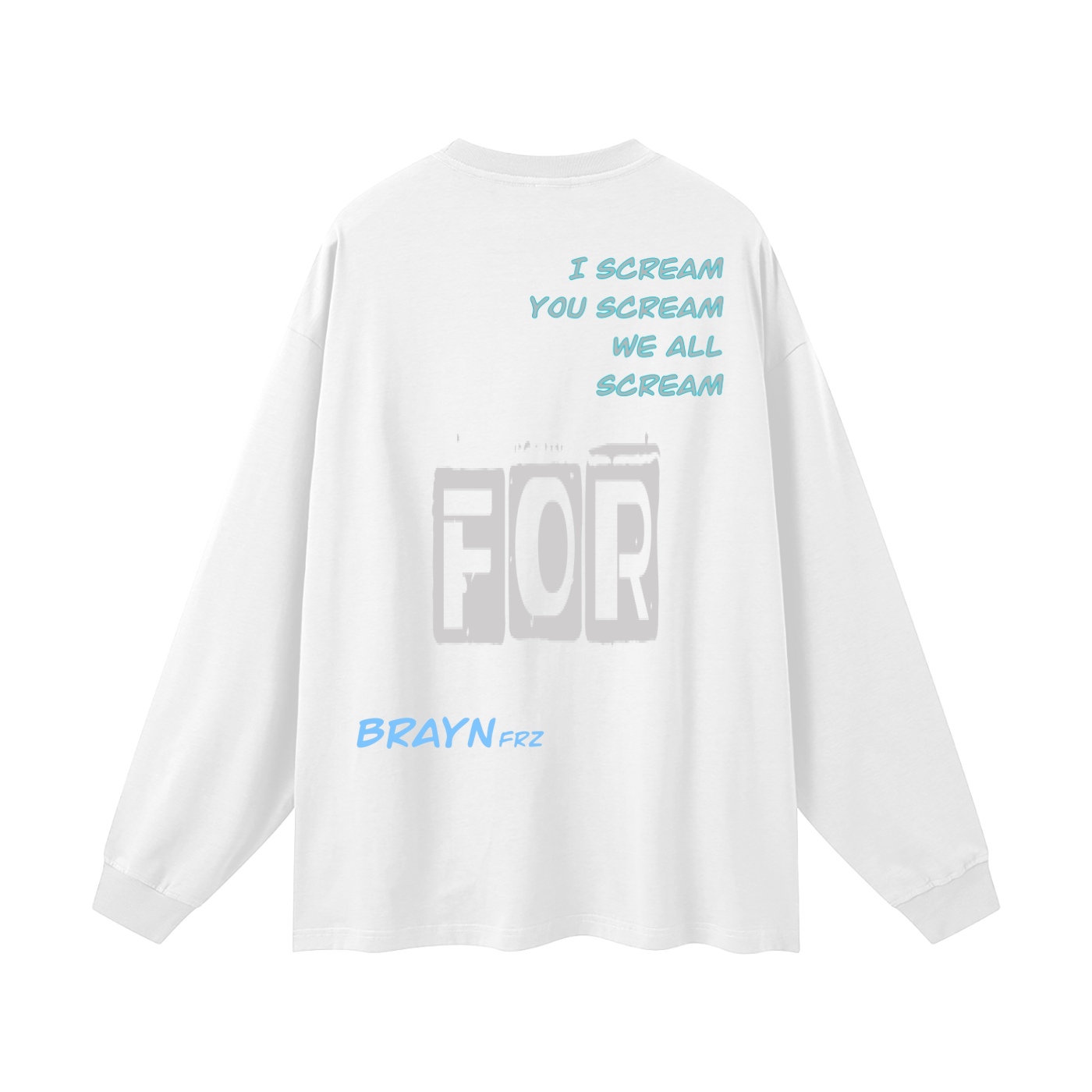 Oversized Unisex Long Sleeve T-Shirt