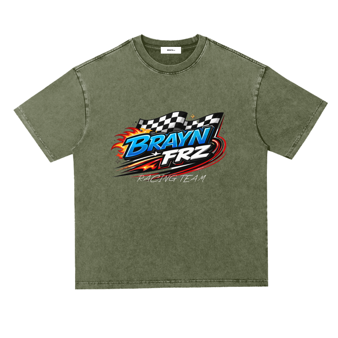 Snow Washed Heavyweight Oversize T-Shirt