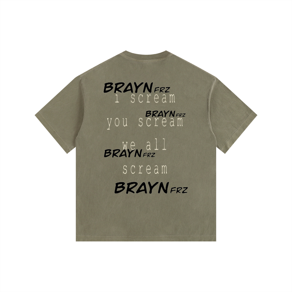 Vintage Washed Oversized Cotton T-Shirt