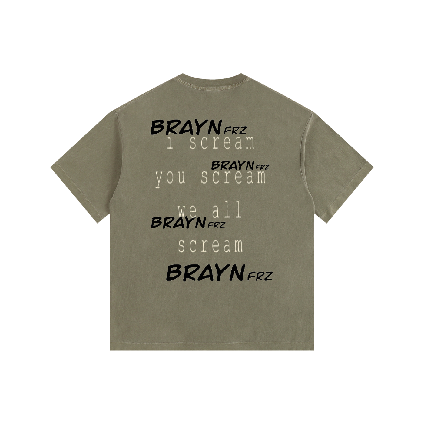 Vintage Washed Oversized Cotton T-Shirt