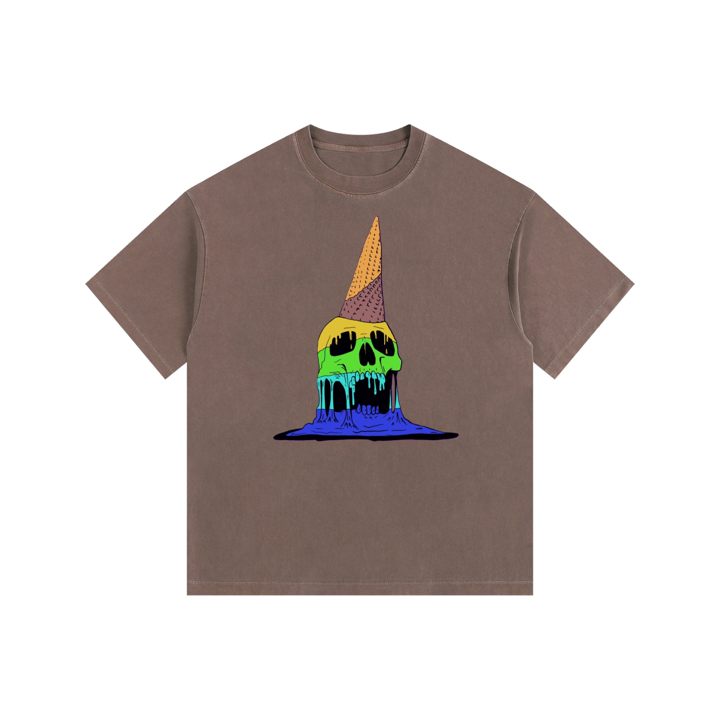 Vintage Washed Oversized Cotton T-Shirt