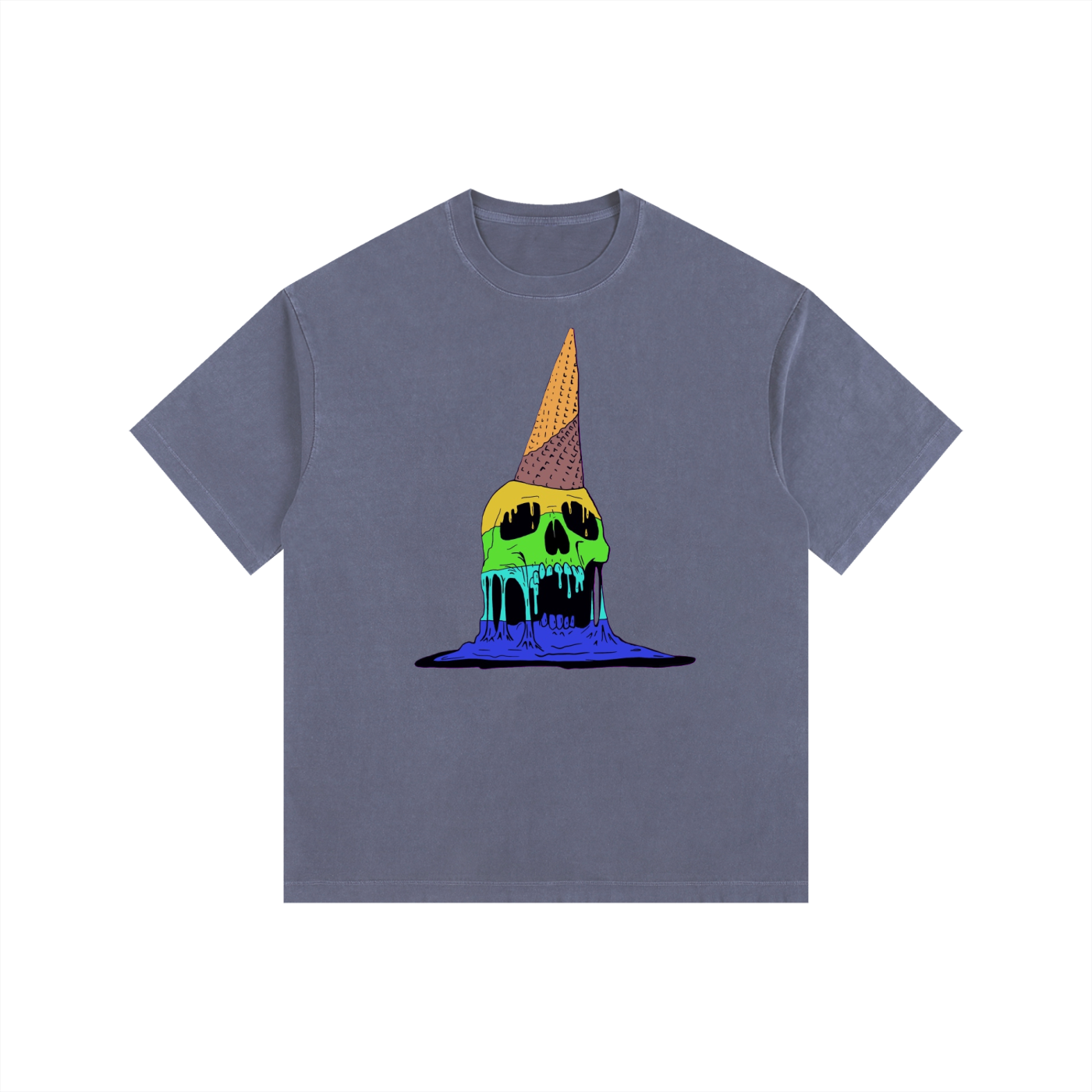 Vintage Washed Oversized Cotton T-Shirt