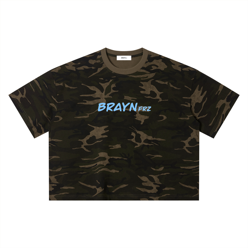Unisex Camo Boxy T-Shirt
