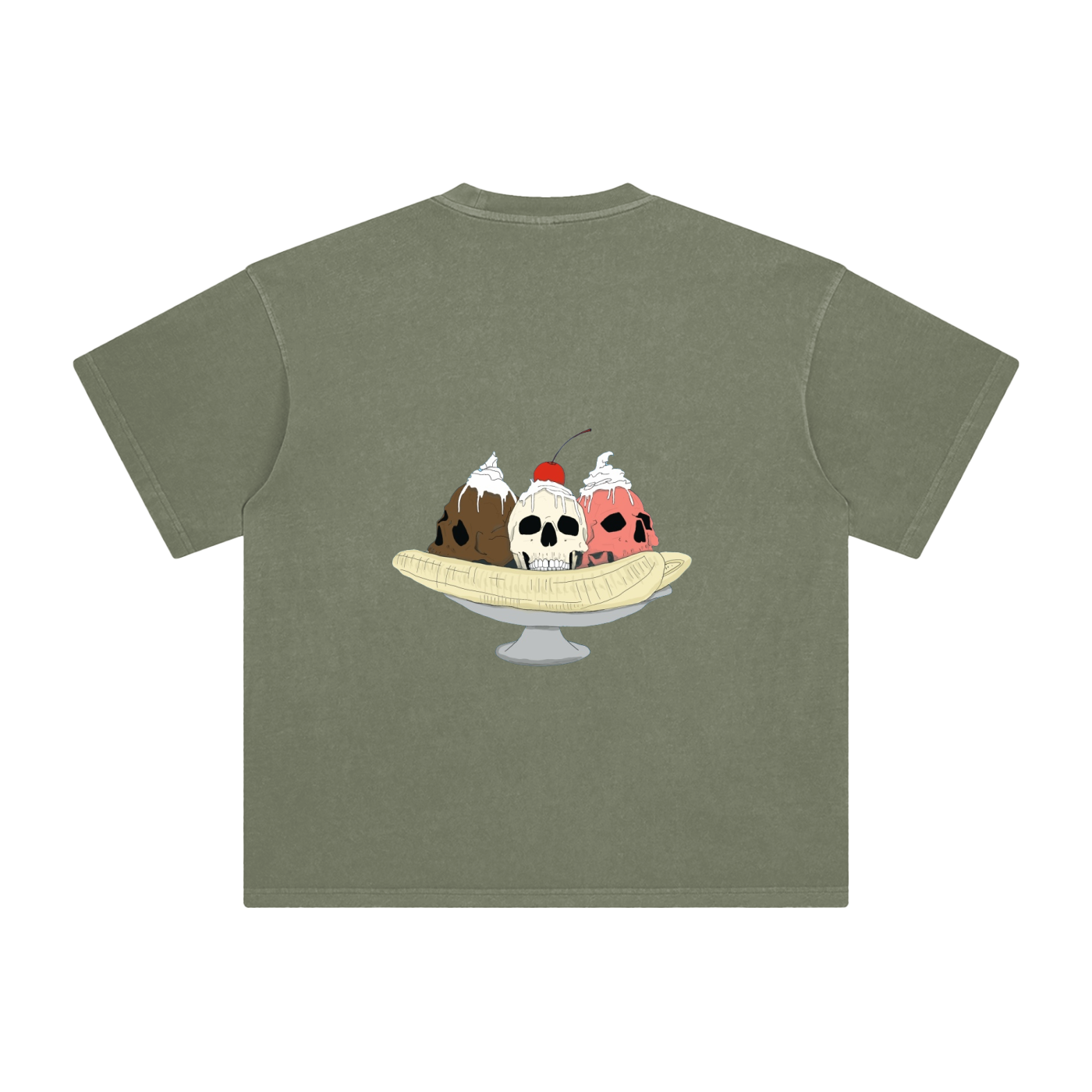 Enzyme Washed T-Shirt