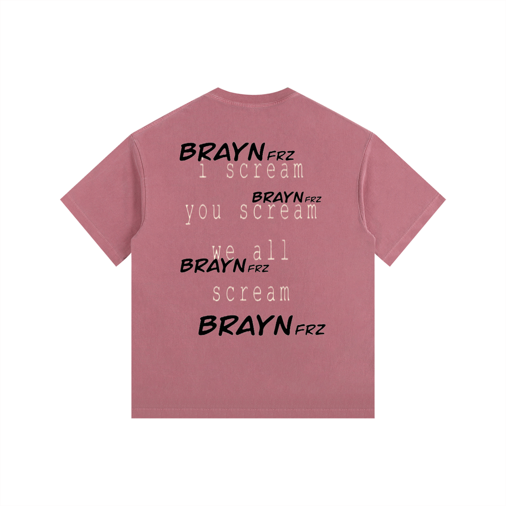 Vintage Washed Oversized Cotton T-Shirt