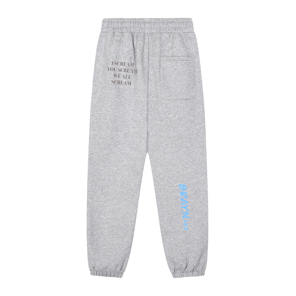 Sun Fade Contrast Tape Fleece Jogged Sweatpants