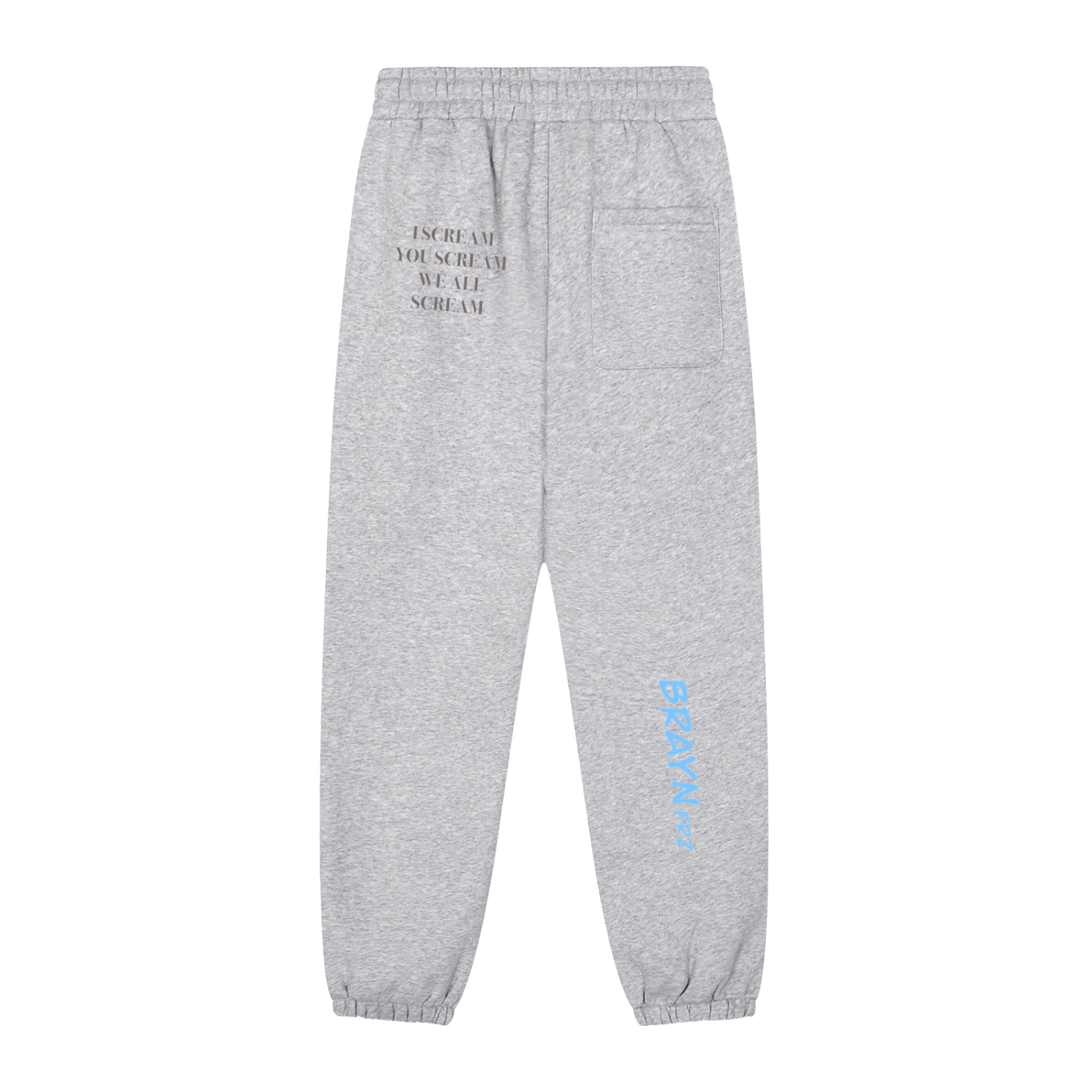 Sun Fade Contrast Tape Fleece Jogged Sweatpants