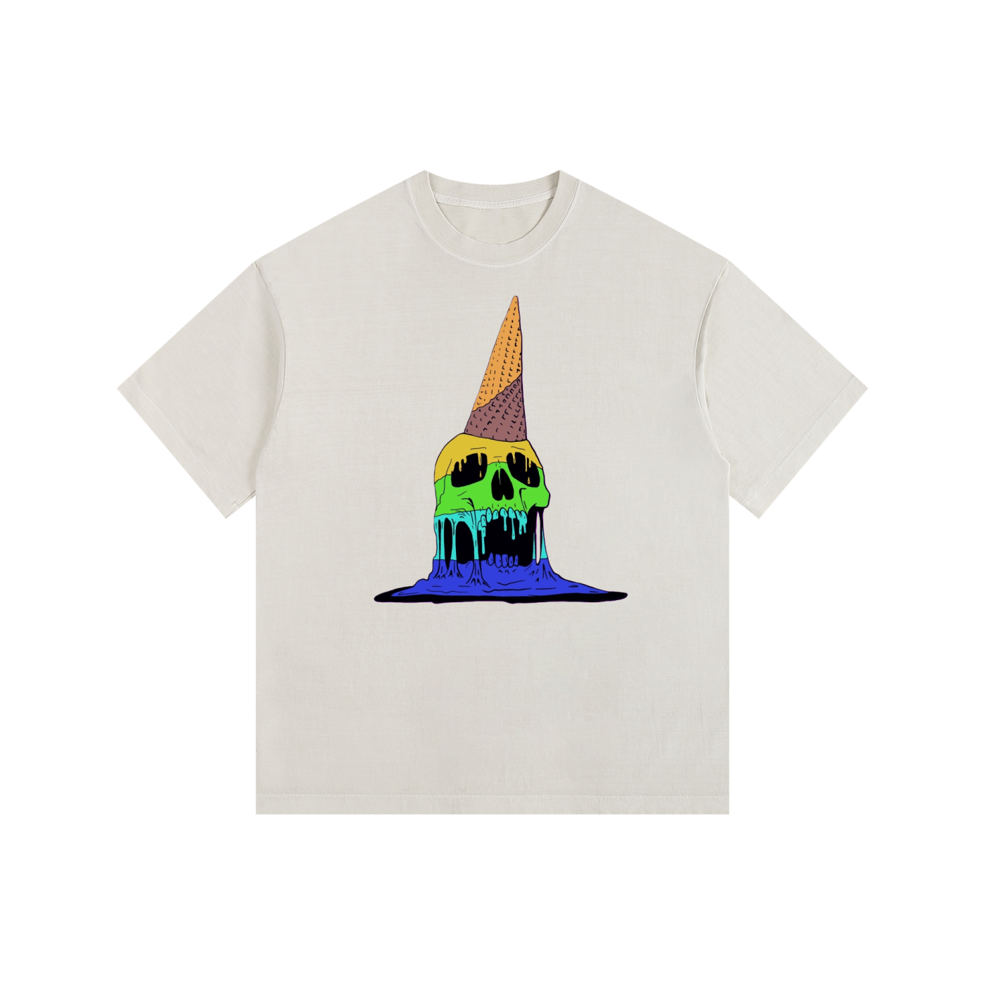 Vintage Washed Oversized Cotton T-Shirt