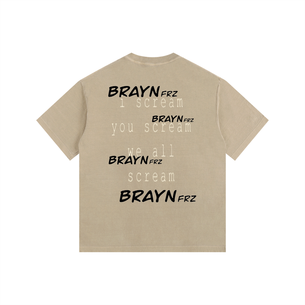 Vintage Washed Oversized Cotton T-Shirt
