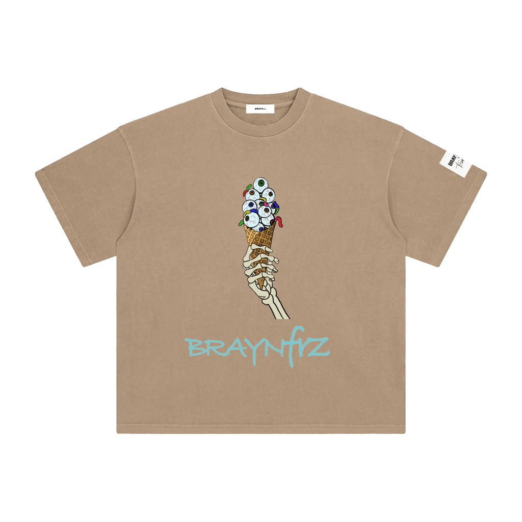 Enzyme Washed T-Shirt