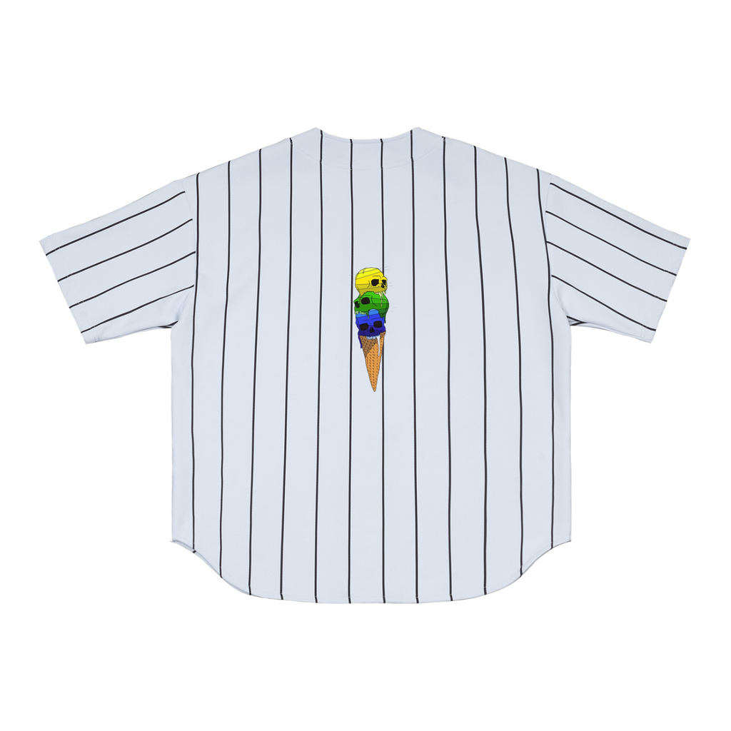 Pinstripe Baseball Jersey