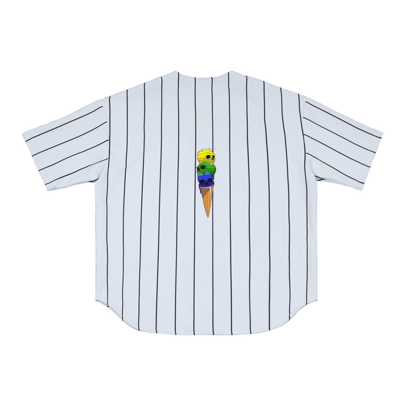 Pinstripe Baseball Jersey