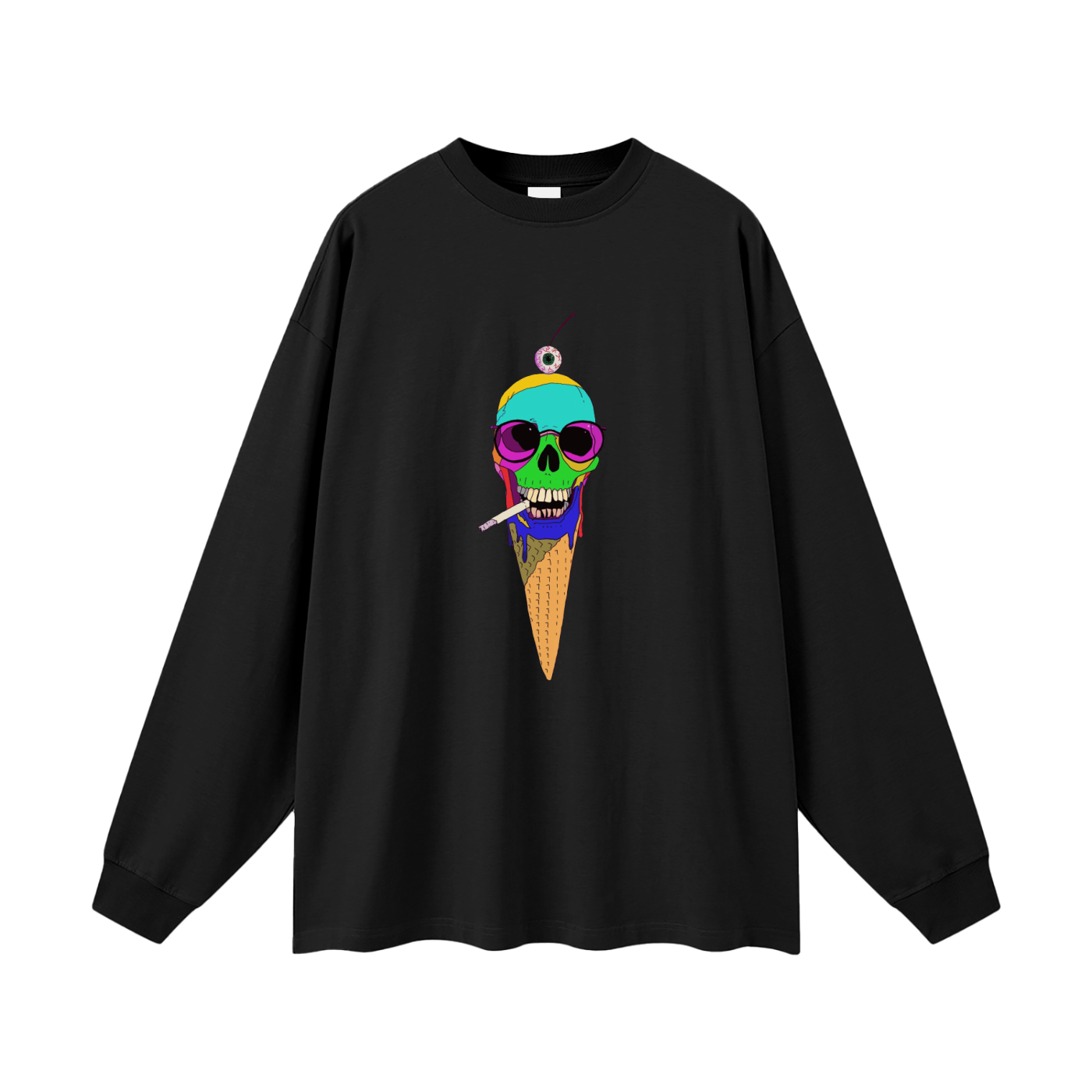 Oversized Unisex Long Sleeve T-Shirt