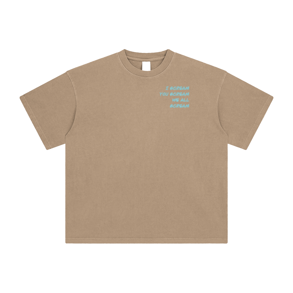 Enzyme Washed T-Shirt
