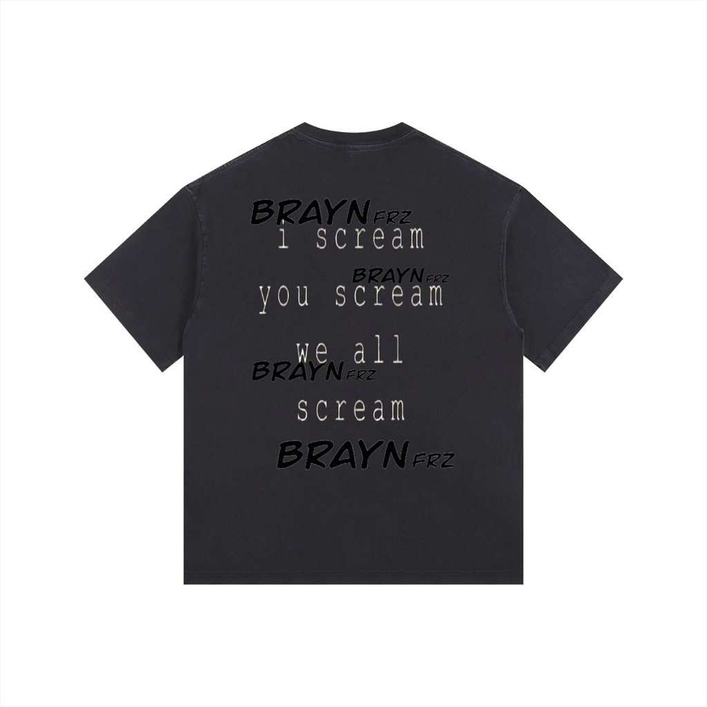 Vintage Washed Oversized Cotton T-Shirt