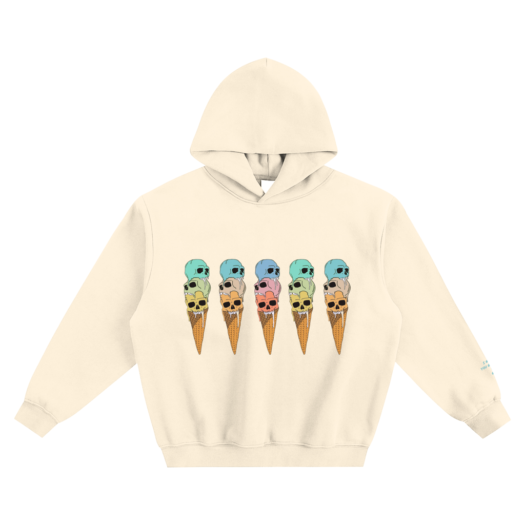 Fleeced Boxy Hoodie