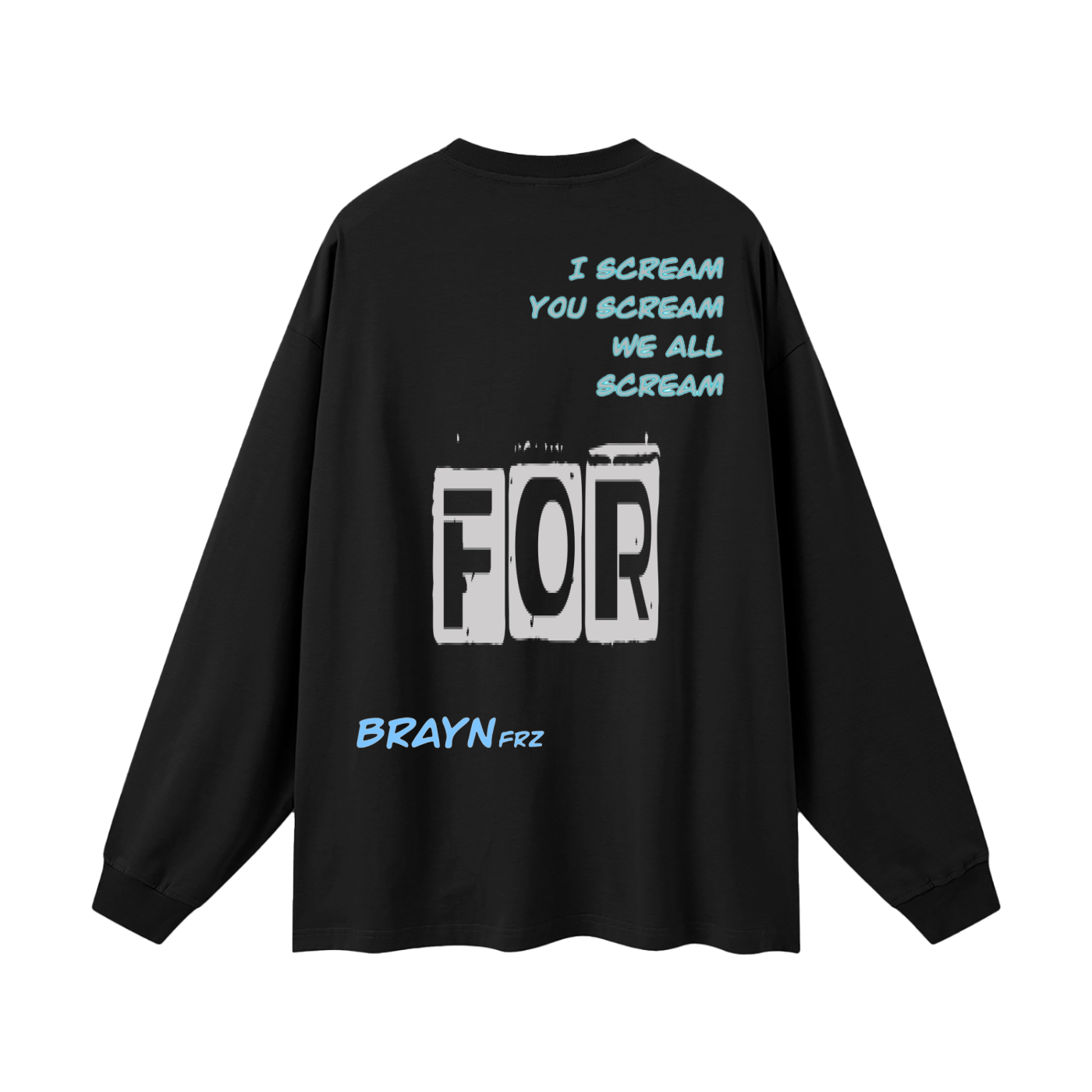 Oversized Unisex Long Sleeve T-Shirt