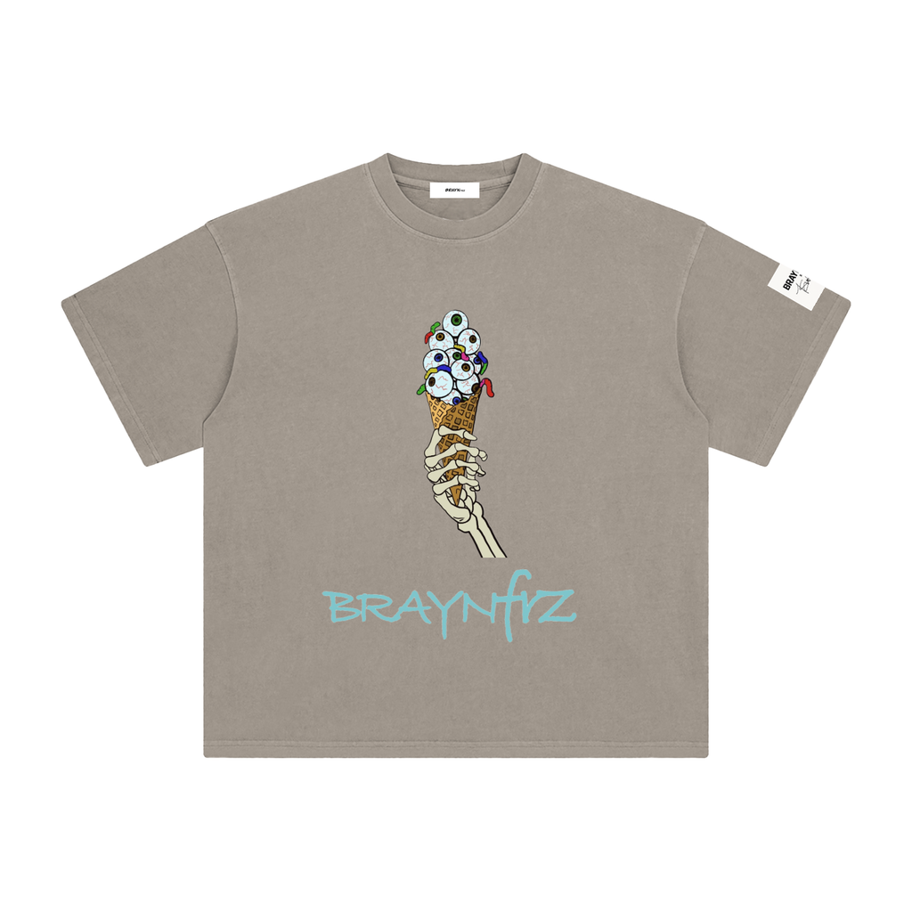 Enzyme Washed T-Shirt