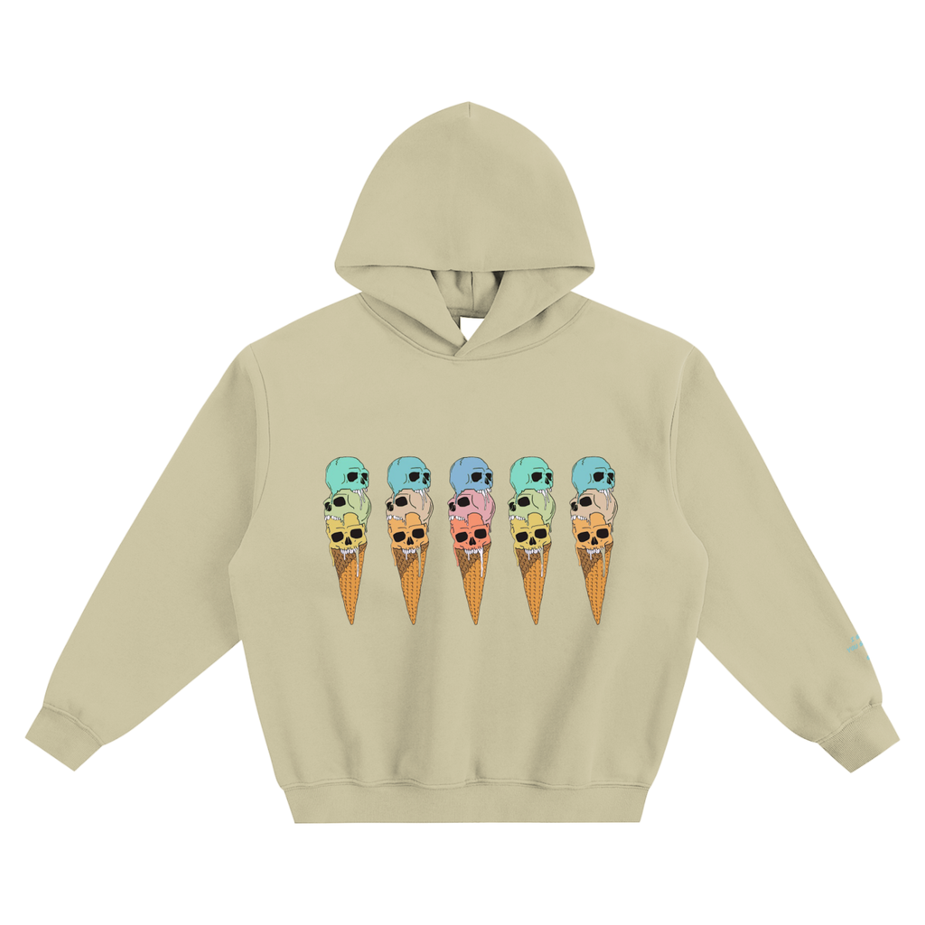 Fleeced Boxy Hoodie