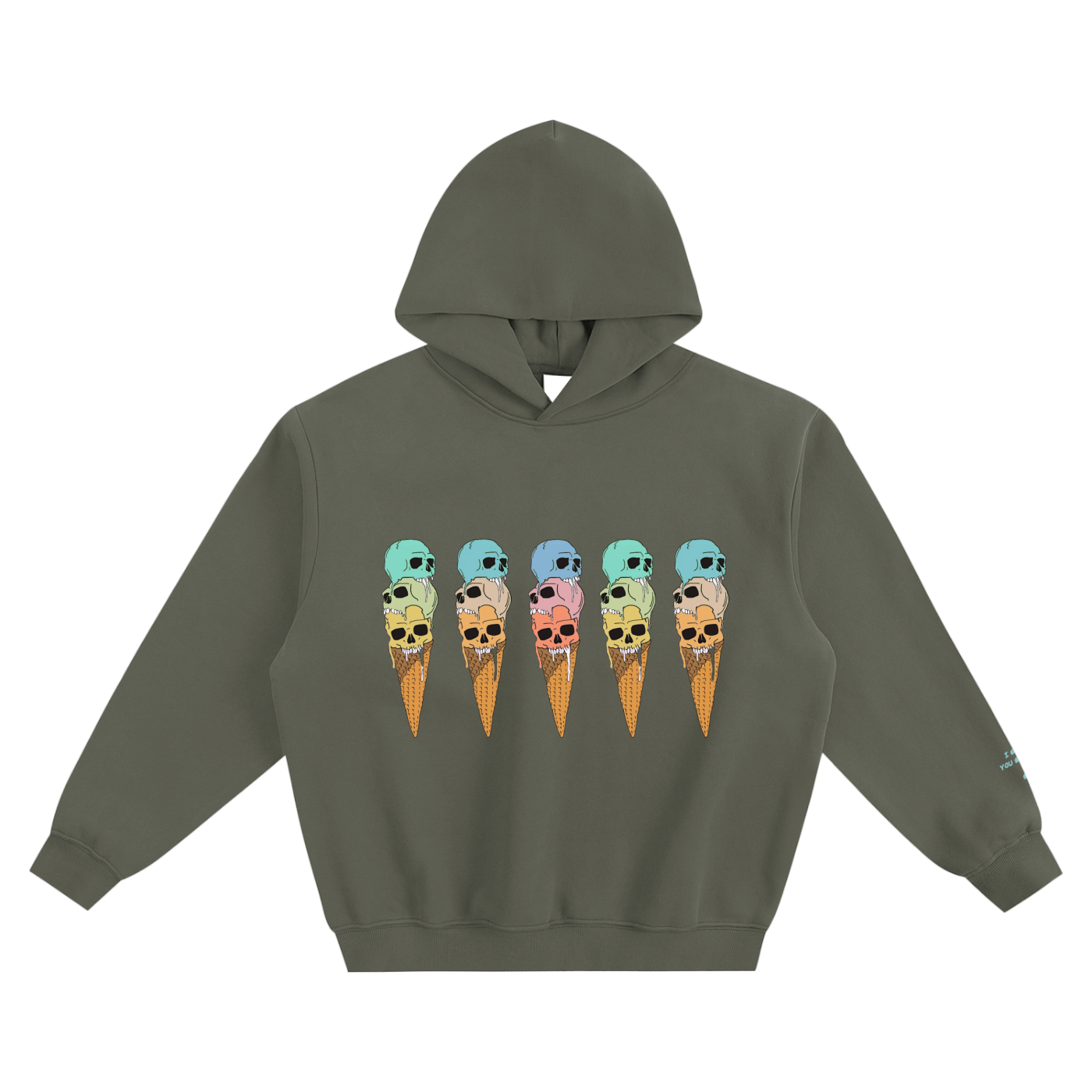 Fleeced Boxy Hoodie