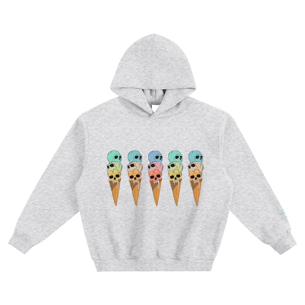 Fleeced Boxy Hoodie