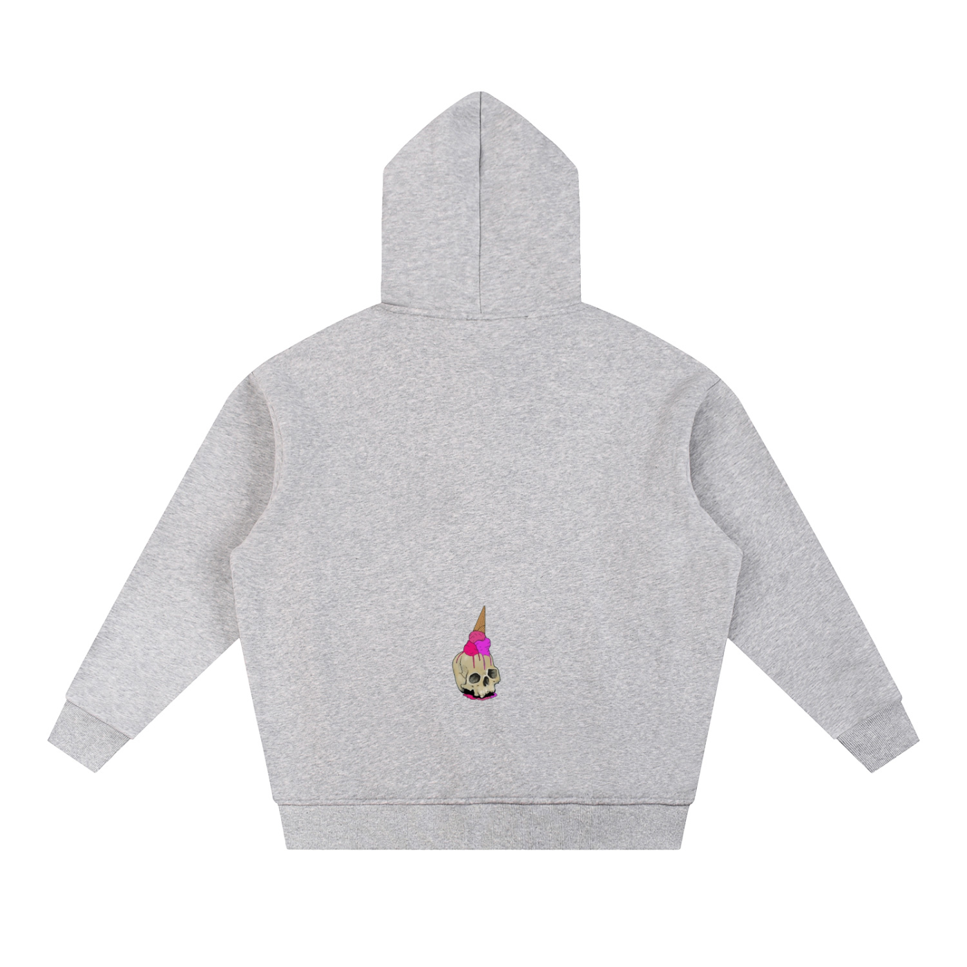 Sun Fade Contrast Tape Fleece Hoodie