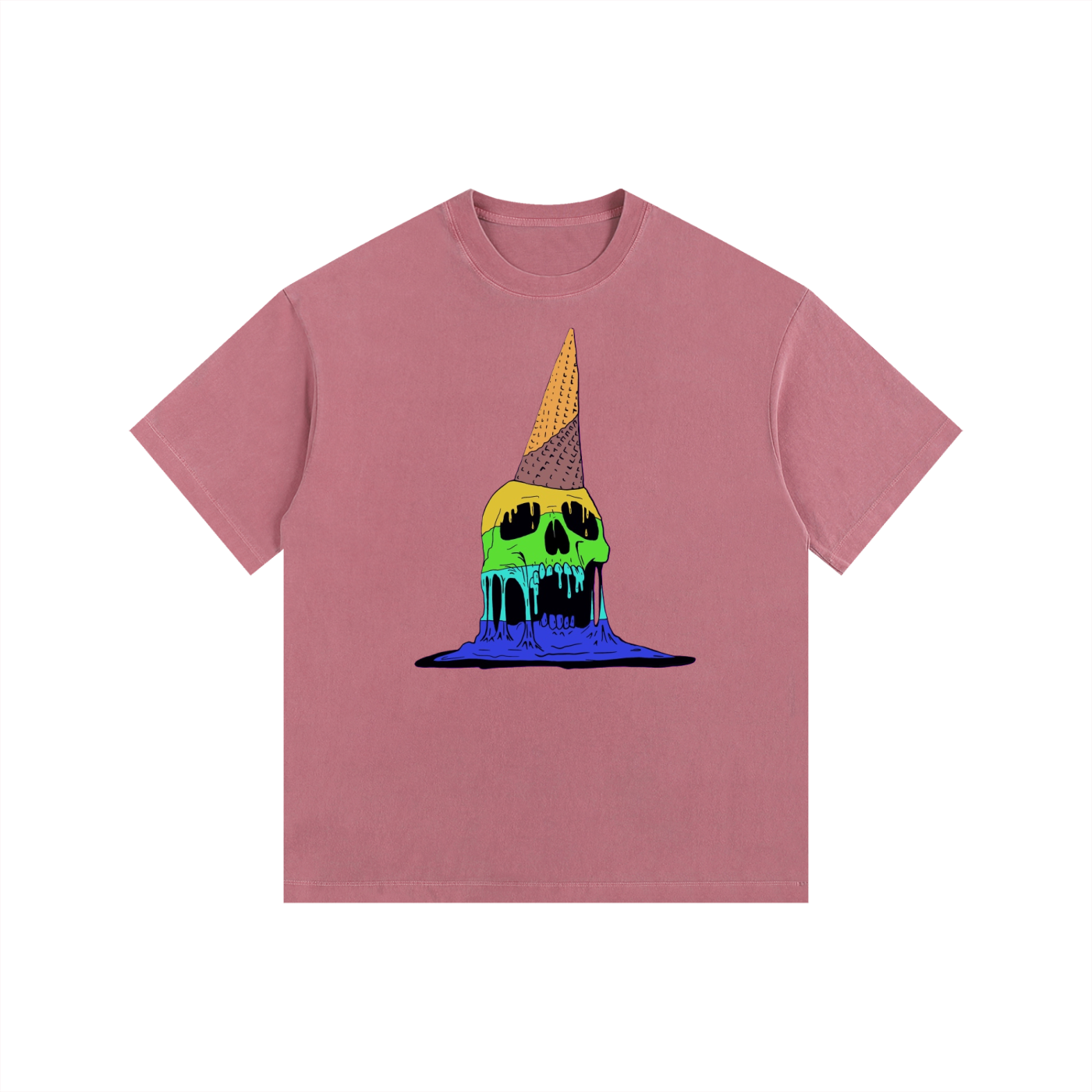 Vintage Washed Oversized Cotton T-Shirt