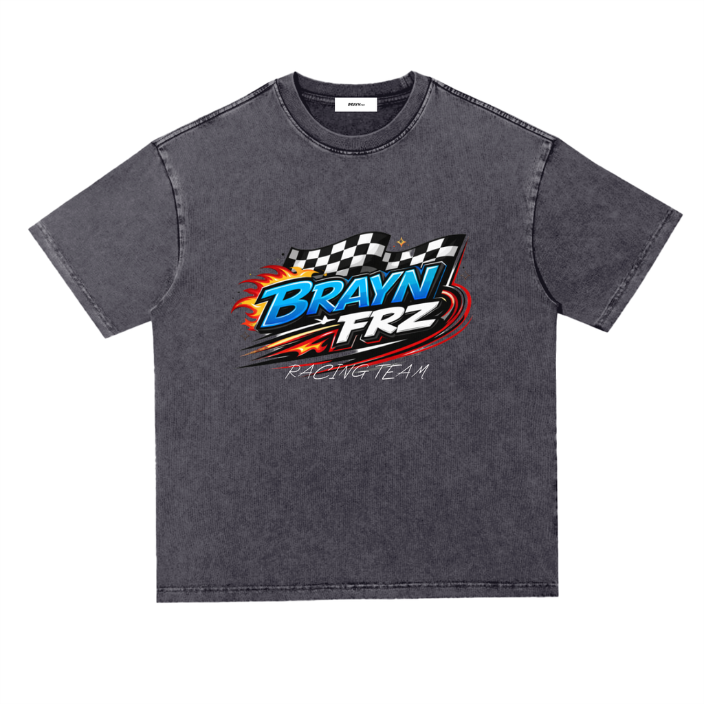 Snow Washed Heavyweight Oversize T-Shirt