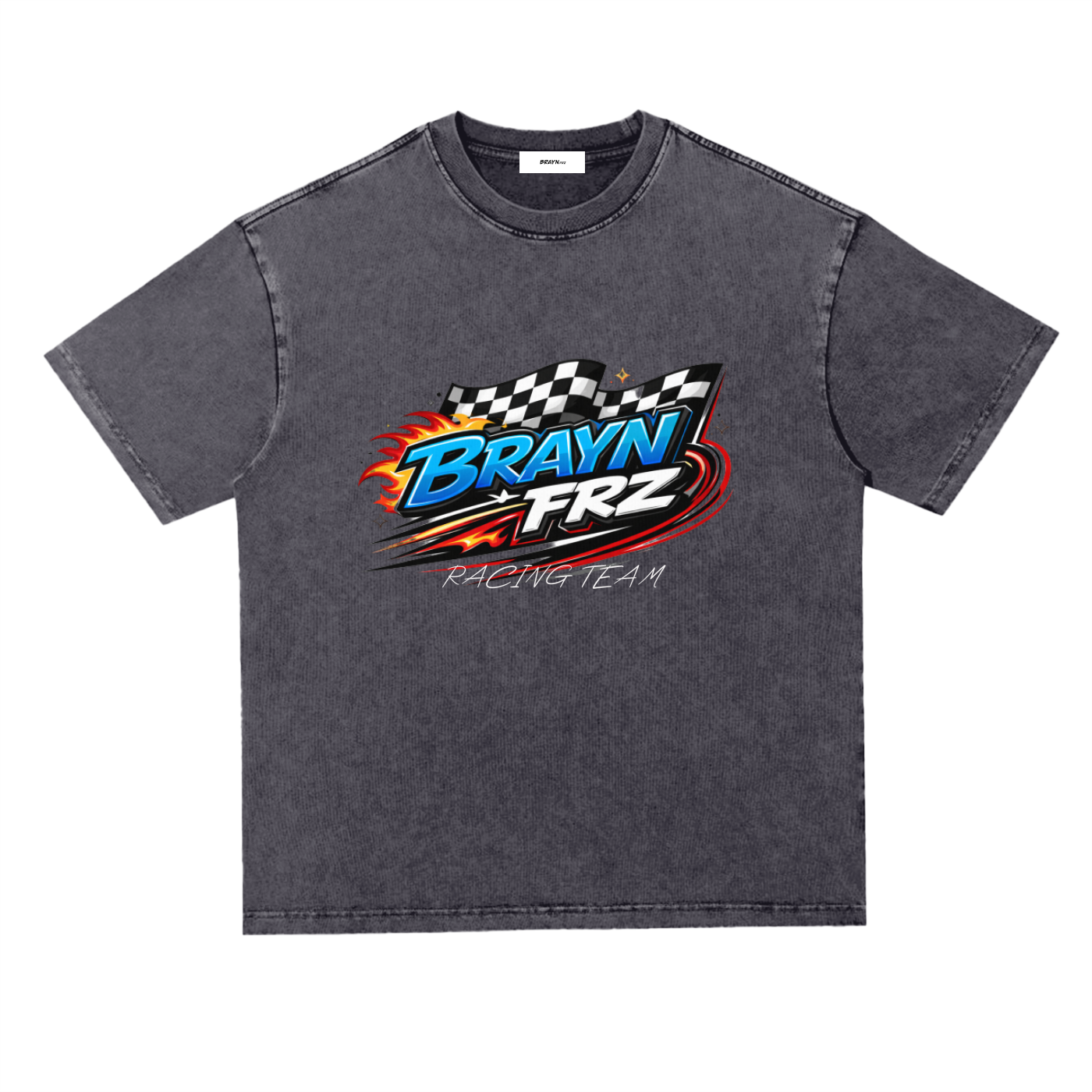 Snow Washed Heavyweight Oversize T-Shirt