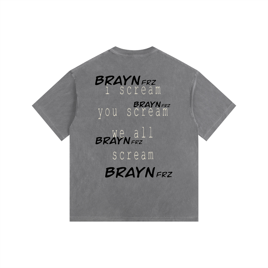 Vintage Washed Oversized Cotton T-Shirt