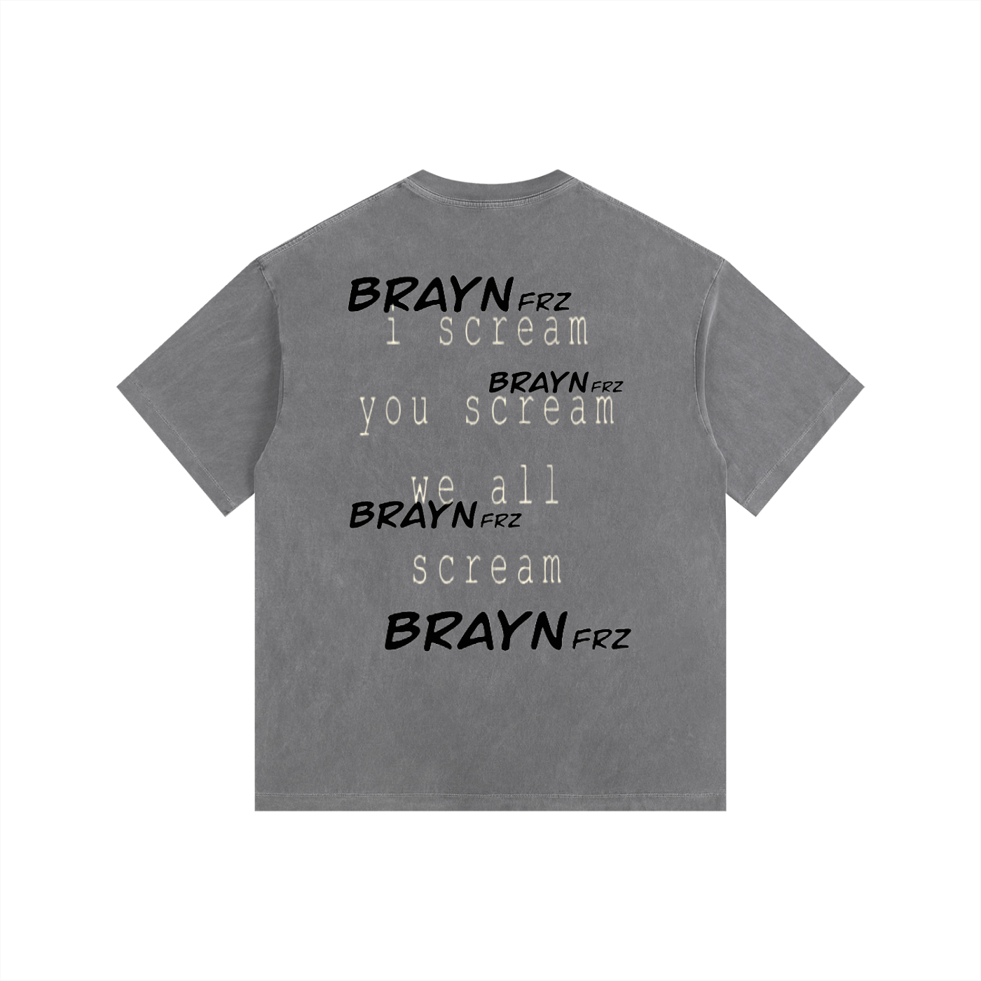 Vintage Washed Oversized Cotton T-Shirt