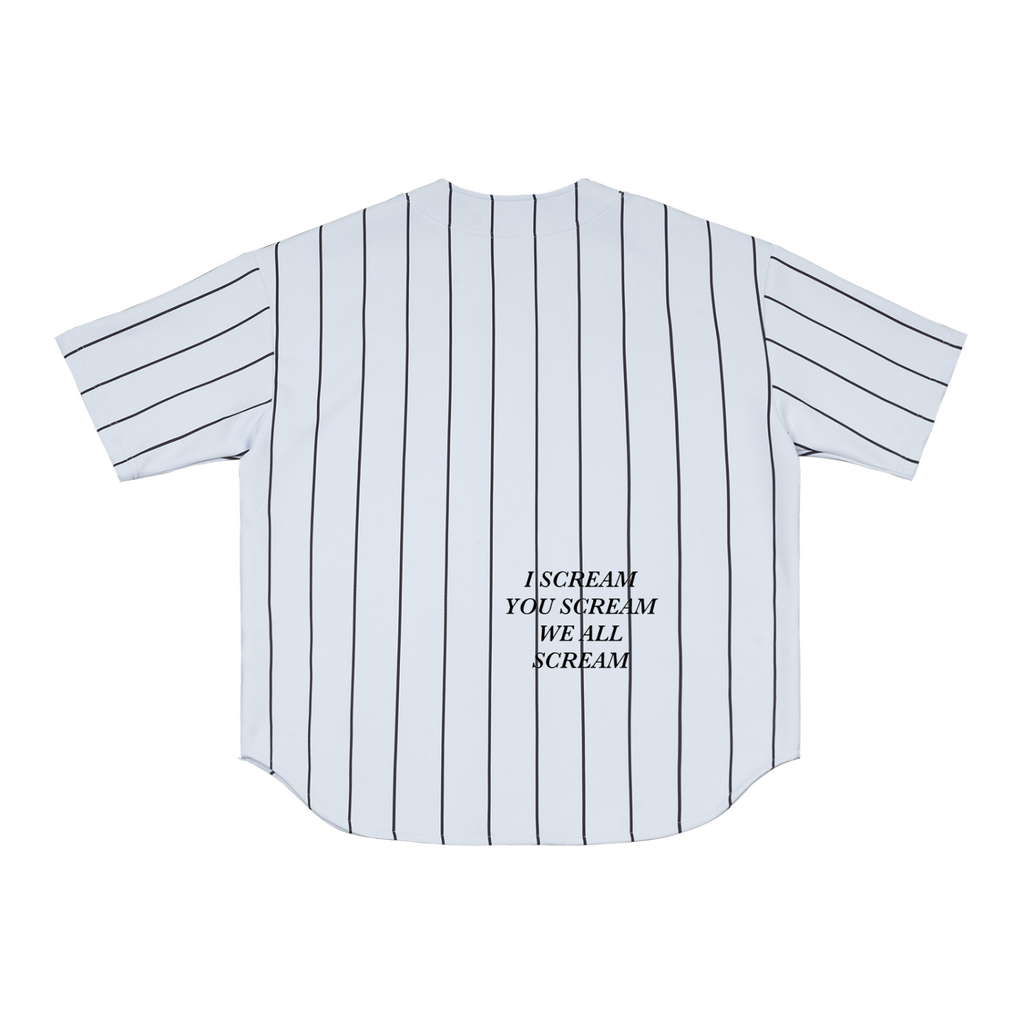 Pinstripe Baseball Jersey