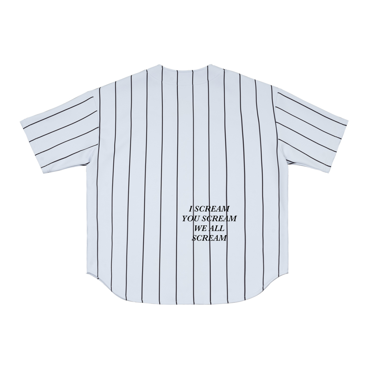 Pinstripe Baseball Jersey