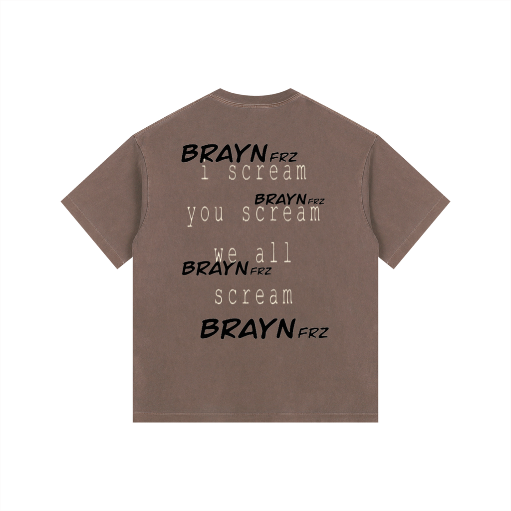 Vintage Washed Oversized Cotton T-Shirt