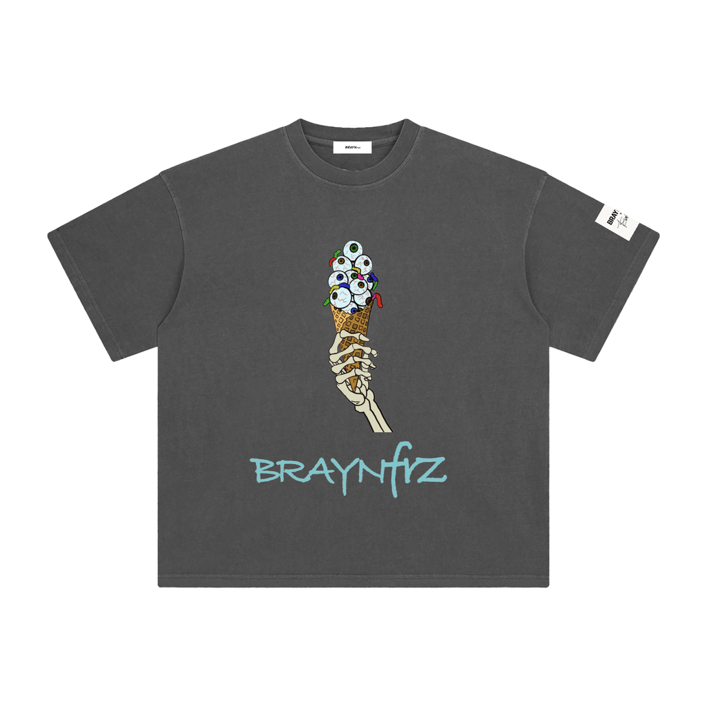 Enzyme Washed T-Shirt
