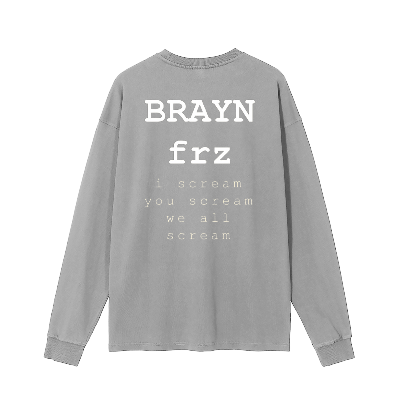 Vintage Washed Long Sleeve T-Shirt