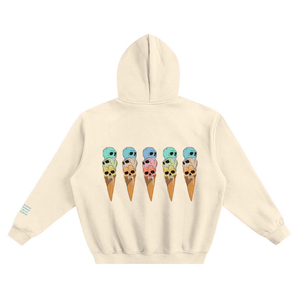 Fleeced Boxy Hoodie