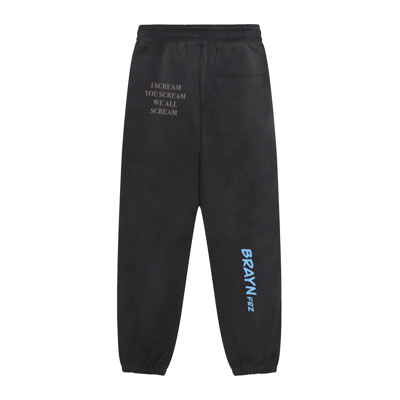 Sun Fade Contrast Tape Fleece Jogged Sweatpants