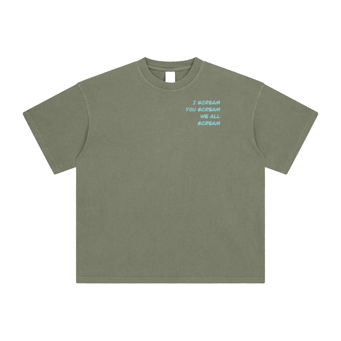 Enzyme Washed T-Shirt